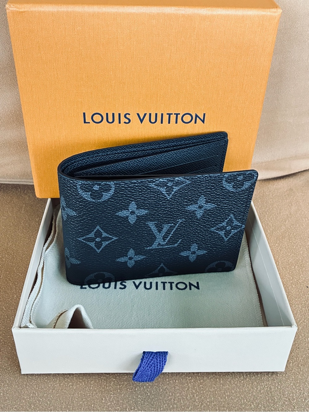 Louis Vuitton Slender Eclipse NWOT w COA